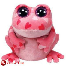 OEM design Pink frog soft toy